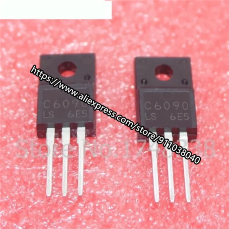 

10 шт., горизонтальные дефлекции 2SC6090LS 2SC6090 C6090 C6090LS TO-220-F 10A 700V Color TV