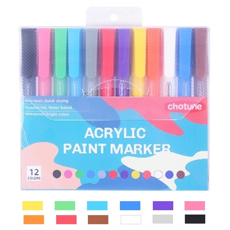 

Маркеры для рисования Hopk, 12/24 цветов