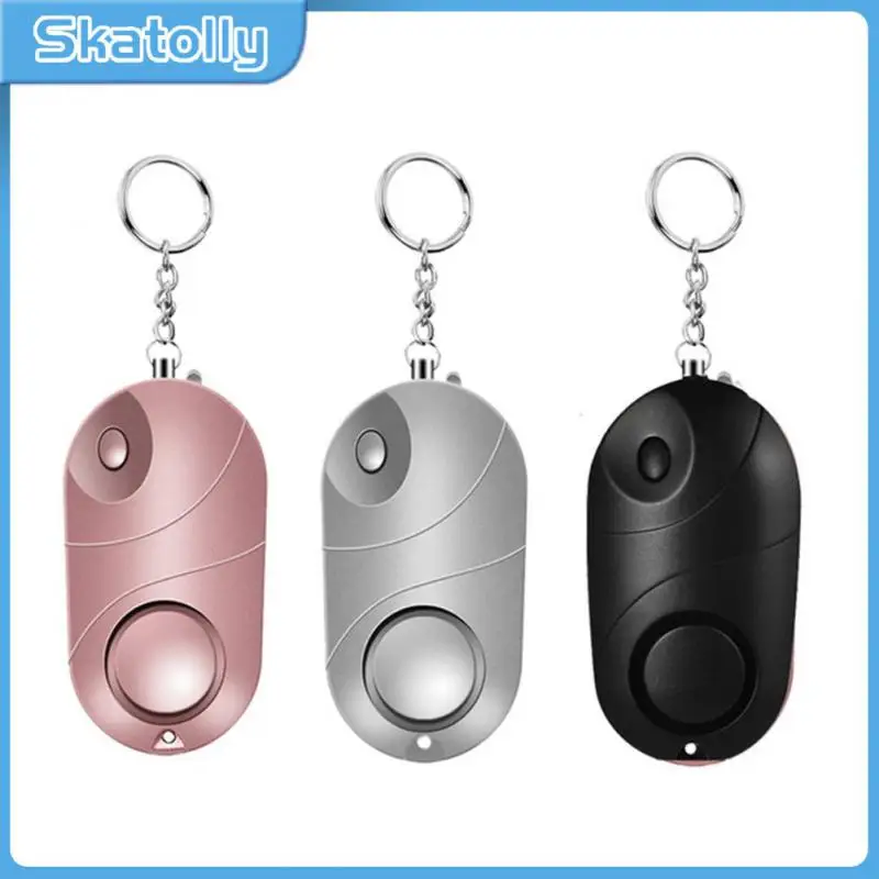 

Personal Alarm Self-defense Key Chain Emergency Anti-Attack Alarm Protection for Women Girl Kids LED Flashlight 130dB Safe Sound