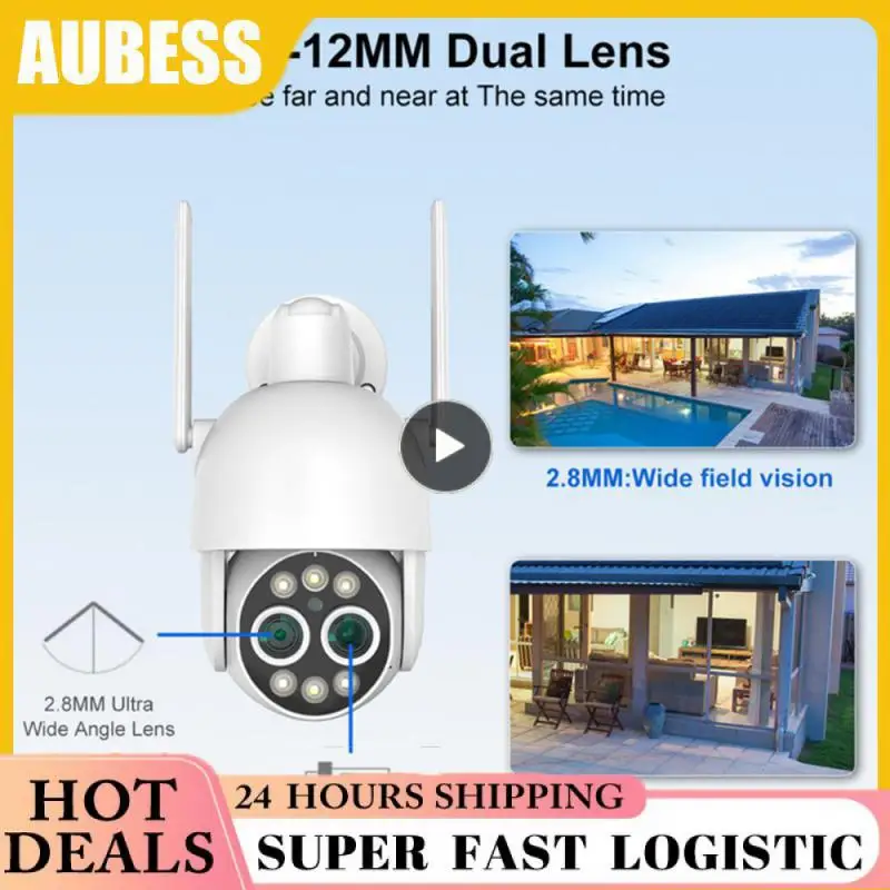 

Bidirectional Voice Mini Ip Camera 4mp Surveillance Camera Binocular Ball Machine Security Camera Ai Human Detection Camera