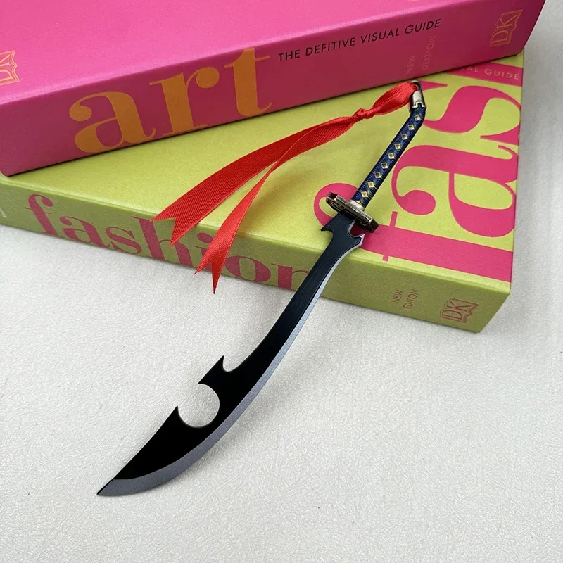 22 см Bleach Аниме Реплика Zanpakutō Katen Kyōkotsu Меч Металлическое Оружие Модель Shunsui Kyoraku Blade