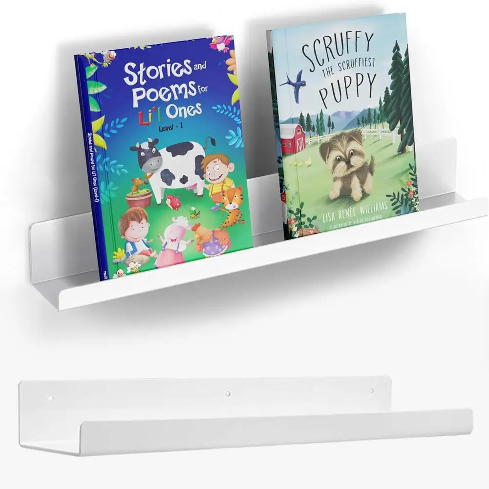 Настенная полка экономящая пространство плавающая Сверхмощная Стандартная для