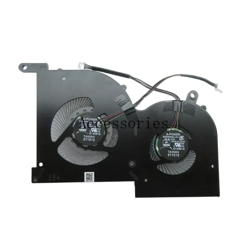 Laptop CPU GPU Cooling Fan For MSI GS66 Stealth 11UE 11UEZ 11UG 11UGZ 11UH 11UHZ WS66 11UK 11UKT 11UKZ 11UM UMT 11UMZ MS-16V4