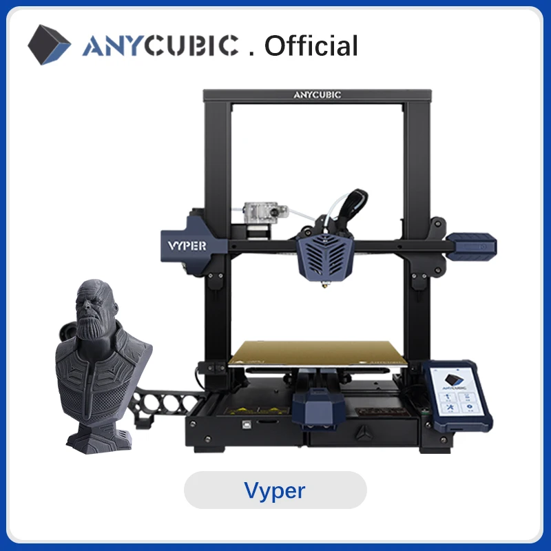 3D принтер серии FDM ANYCUBIC Vyper Mega S X Pro Chiron Kobra Max большой размер автовыравнивание s |
