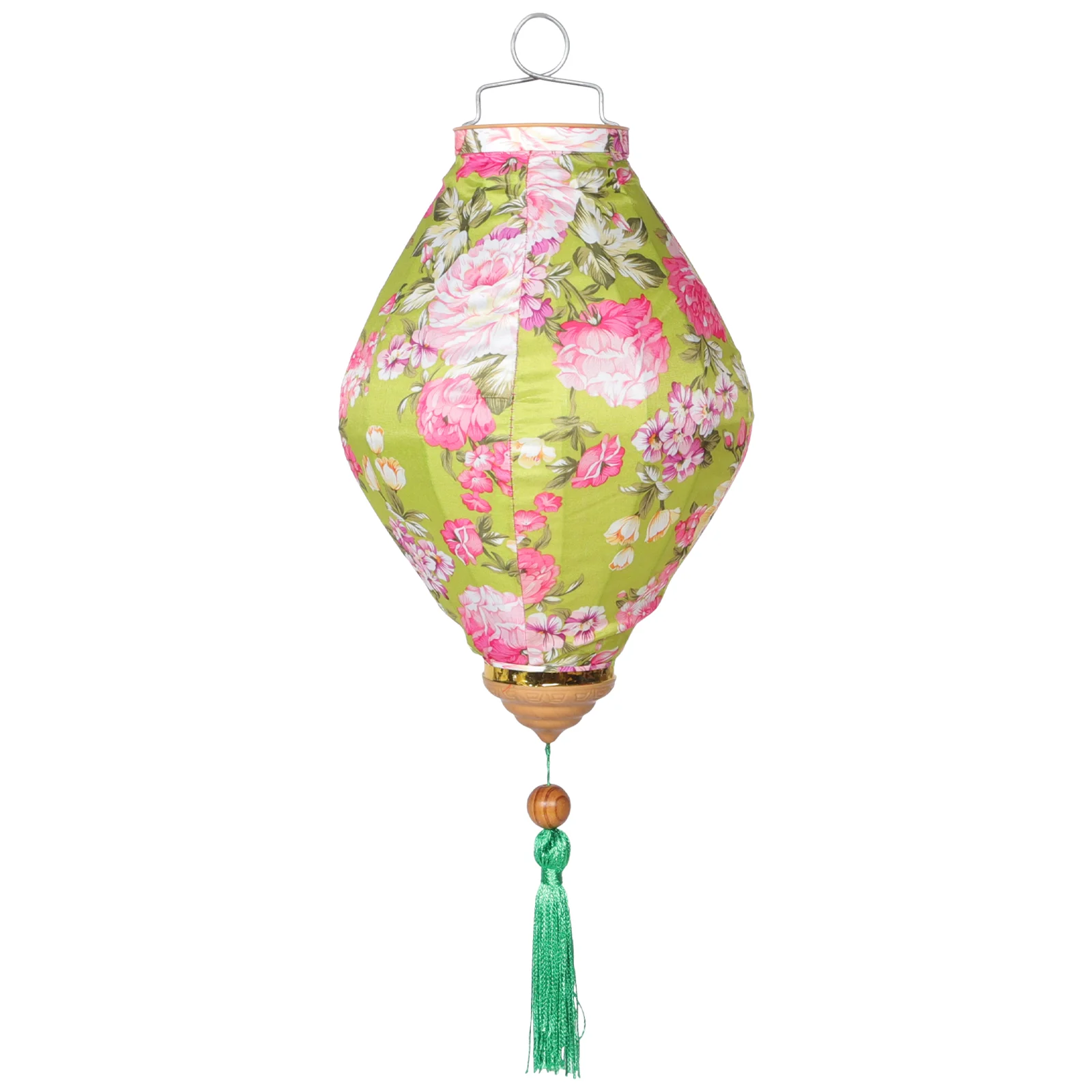 

Holiday Lantern Decor Charm Hanging Chinese Silk Decorative Celebration Outdoor
