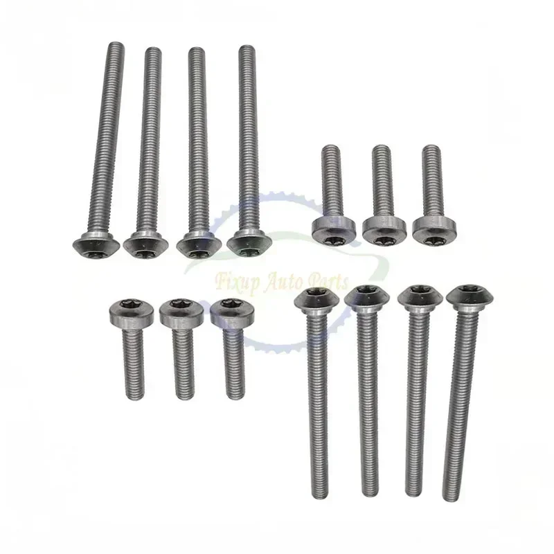 

1 ~ 2 комплекта DQ200 DSG 0AM винты корпуса клапана 4 длинные 3 короткие винты с двойным сцеплением для автоматической коробки передач для VW Sagitar Magotan Golf LaVida