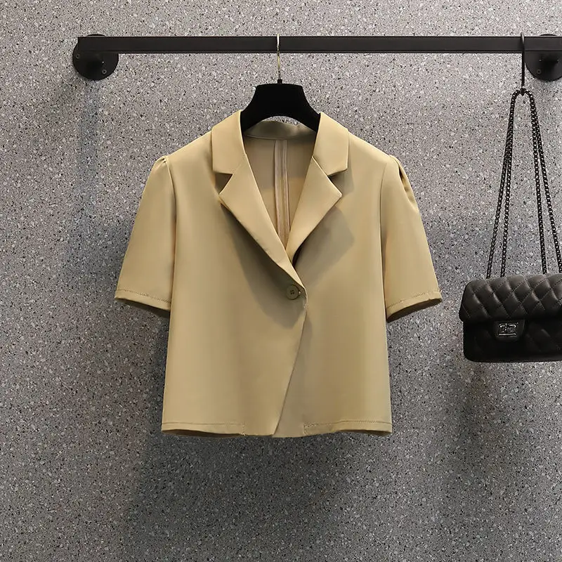 Women's Summer Dress Suit 2022 New Fashion Blazer Jacket Printed Midi Skirt Two Piece Female Korean Elegant Professional Wear