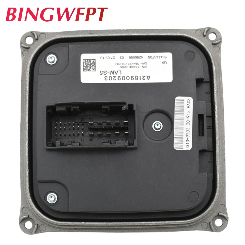 

GL Class A2189009203 LED Headlights LAM-S5 DRL 524743F05 Ballast Control Unit A1668203689 For CLA ML SL Car Headlamp A2189009700