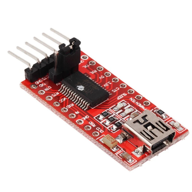 

Модуль FT232RL от FTDI USB к TTL 5 В, 3,3 В, кабель отладки для скачивания в модуль последовательного адаптера для Arduino, FT232RL