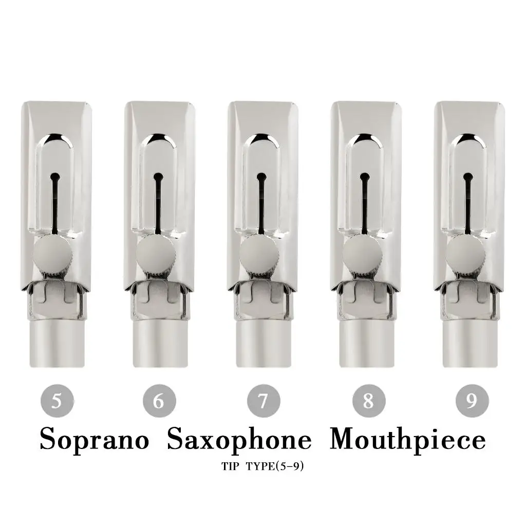 Soprano Saxophone Mouthpiece Standard Mouthpiece for Sax Replacement Parts