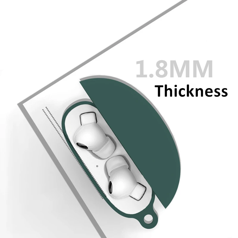 Силиконовый чехол для наушников Oppo Enco Free2, пыленепроницаемый защитный беспроводной Bluetooth-чехол для наушников, мягкий чехол для Free 2 2I TWS