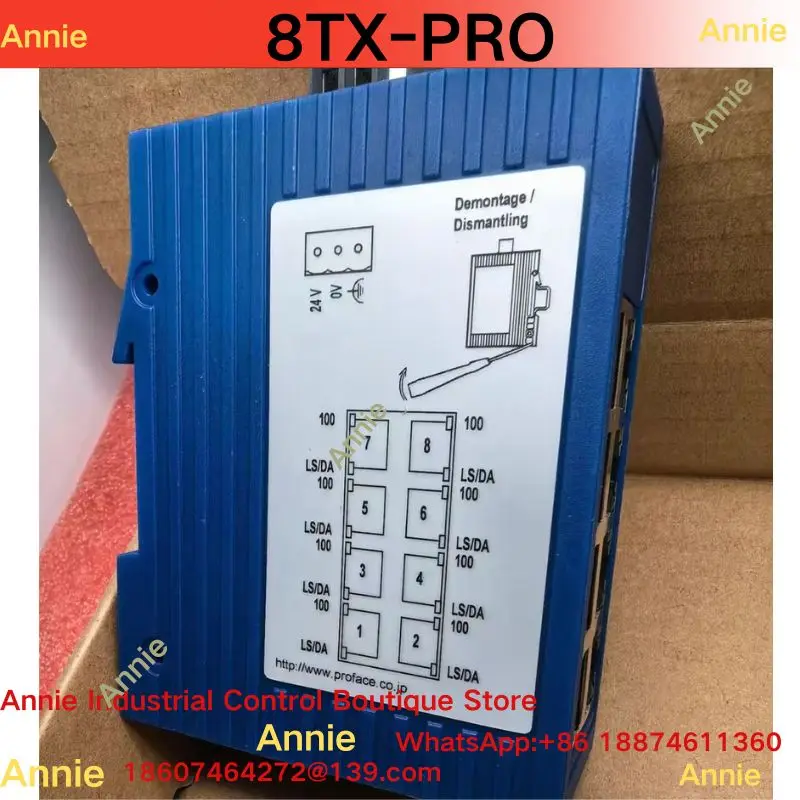 Фото совершенно новый промышленный коммутатор 8TX-PRO №2