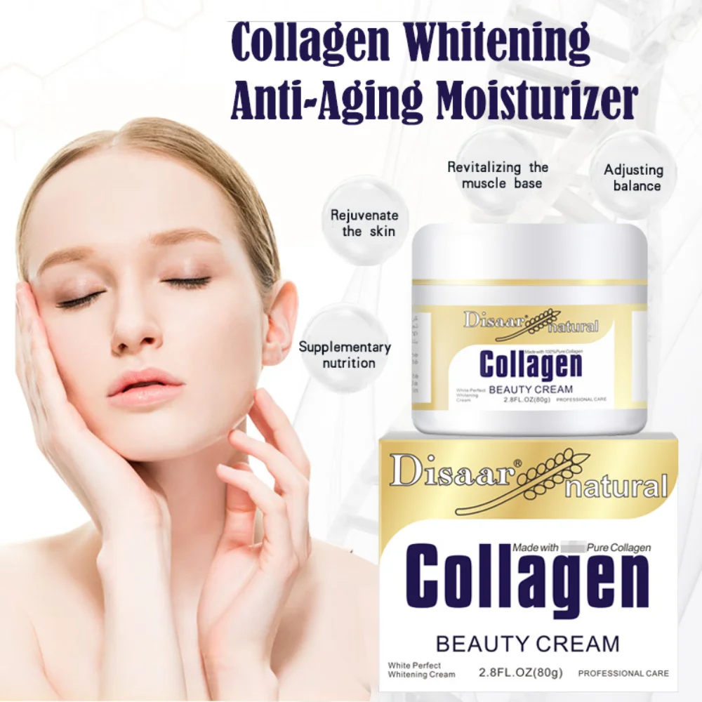 

Disaar Collagen Power Lifting Cream 80g Face Cream Whitening Moisturizing Anti-aging Anti Wrinkle Korea Facial Skin Care Product