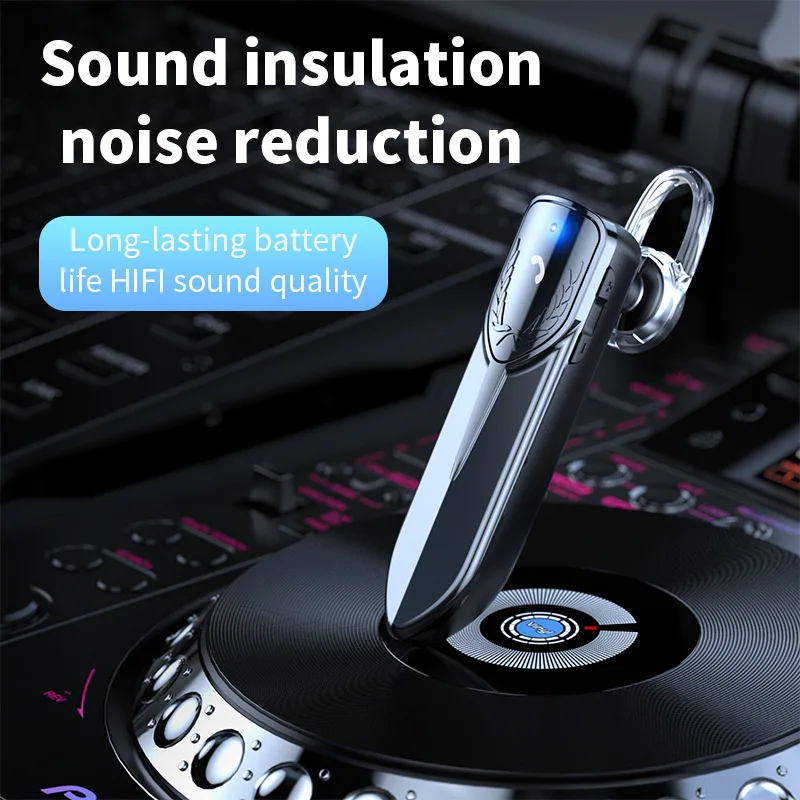 

Sports bluetooth ear hook sweatproof long battery life active noise reduction ear hook mobile phone waterproof fast connection