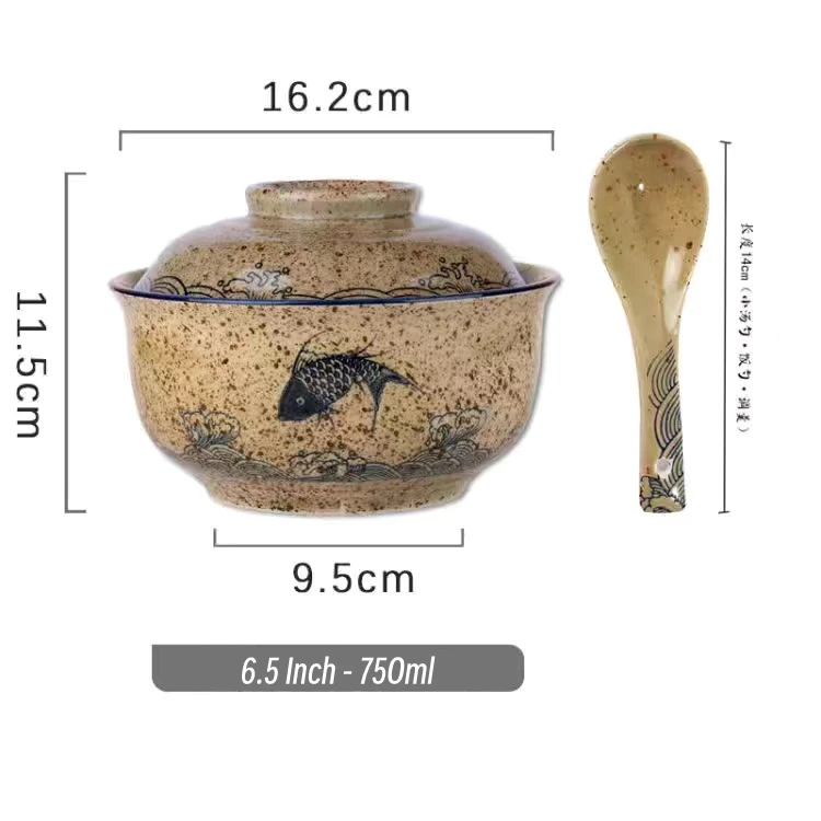 

Керамическая миска для рамена