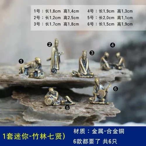 

Миниатюра Будда из меди