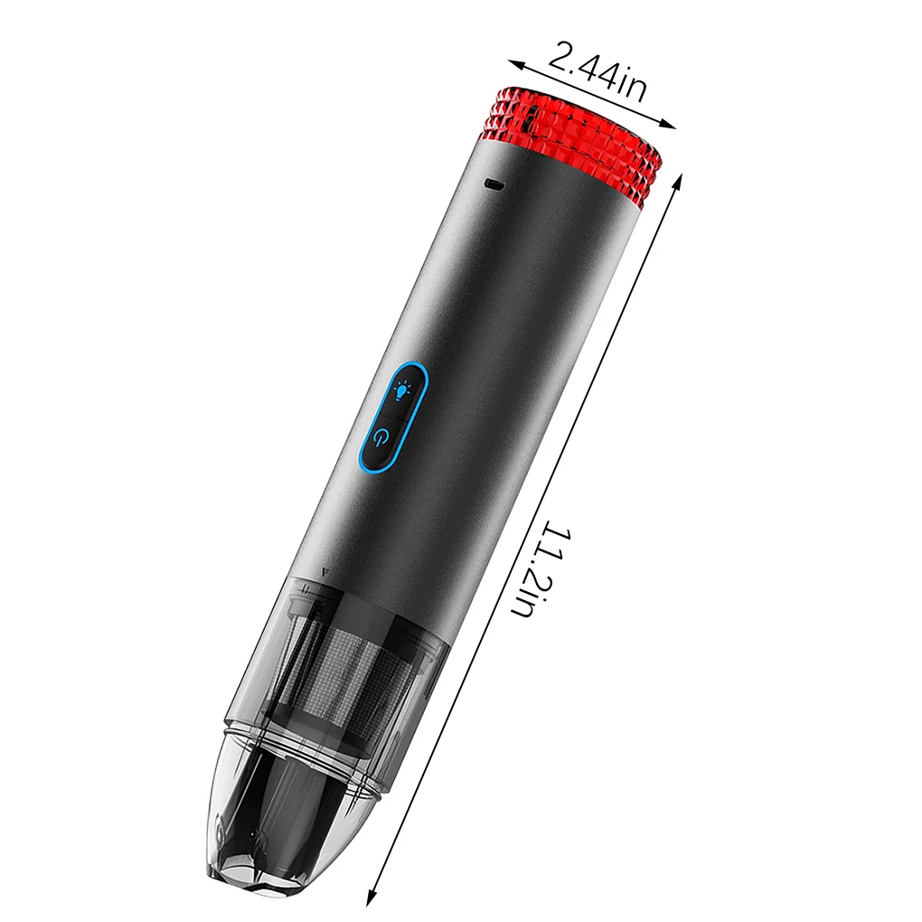 

Mini Car Vacuum 60W USB Rechargeable Handheld Car Dust Catcher Portable Wireless Dust Cleaning Tool