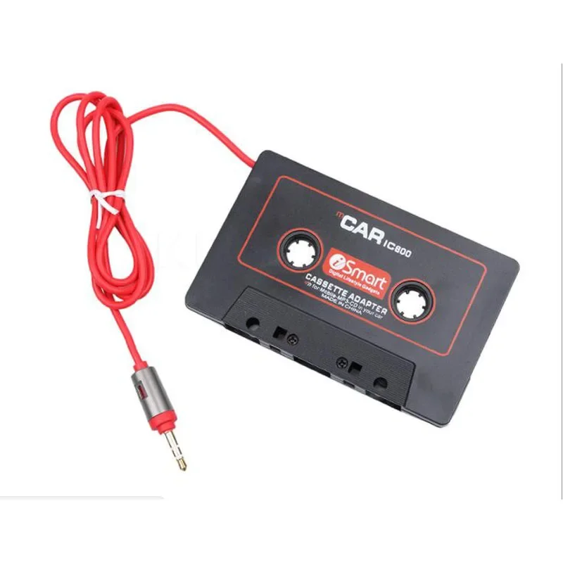 iSmart автомобильный кассетный адаптер 3 5 мм AUX аудио конвертер для телефона CD-плеер
