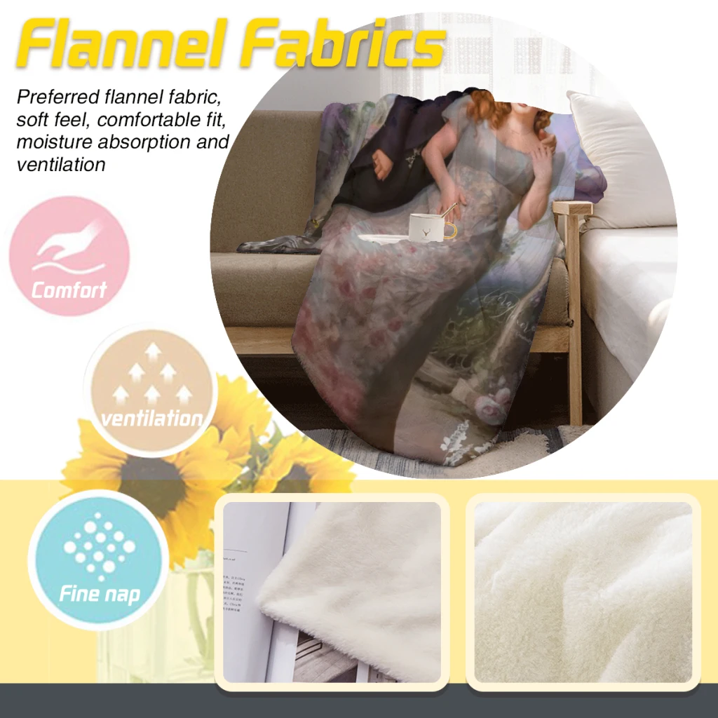 Одеяло Penelope and Colin Bridgerton фланец текстильный декор портативные супер мягкие пледы