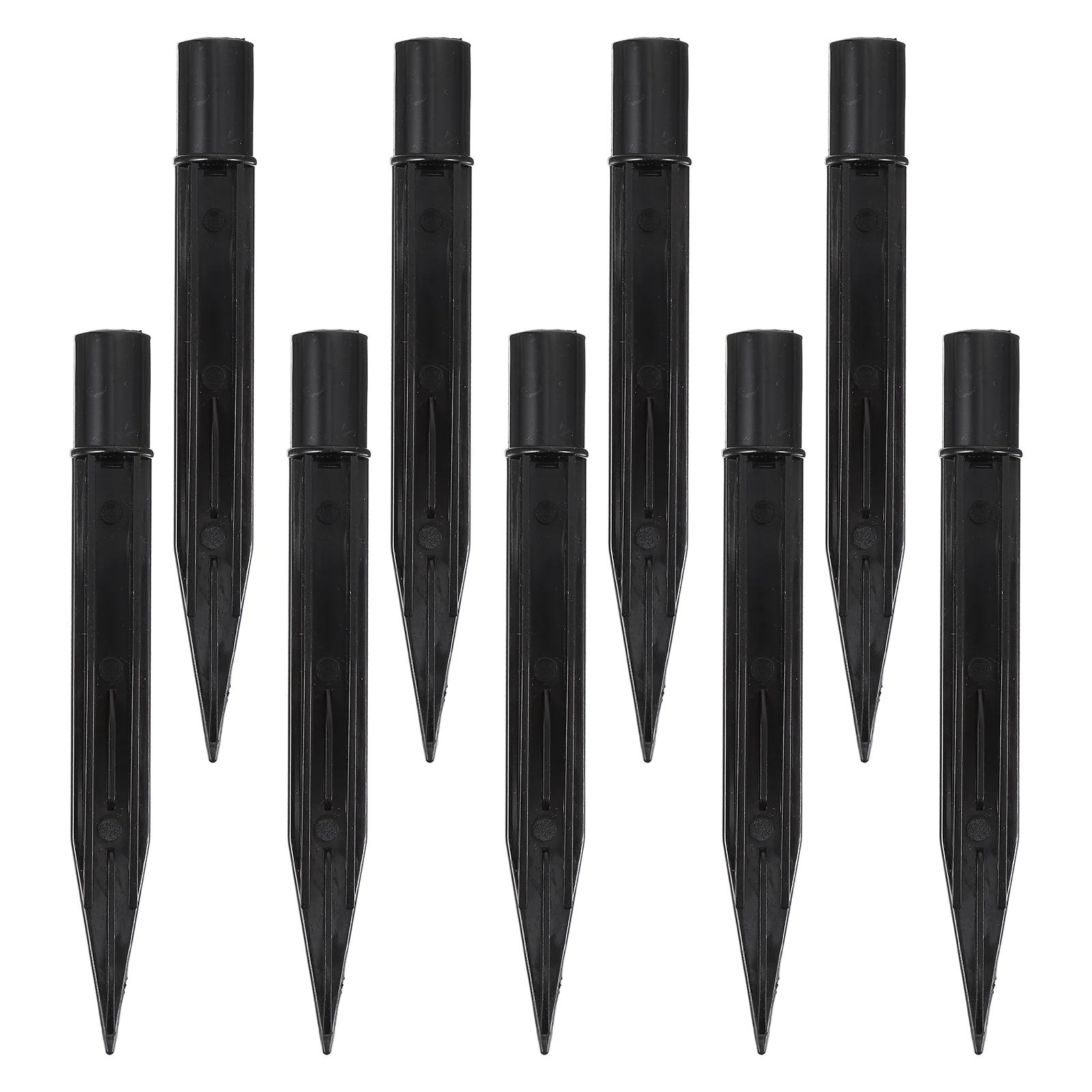 

10 Pcs Outdoor Light Garden Lamp Stake LED Accessories Ground Plastic Spike Stakes Replacement Solar Parts