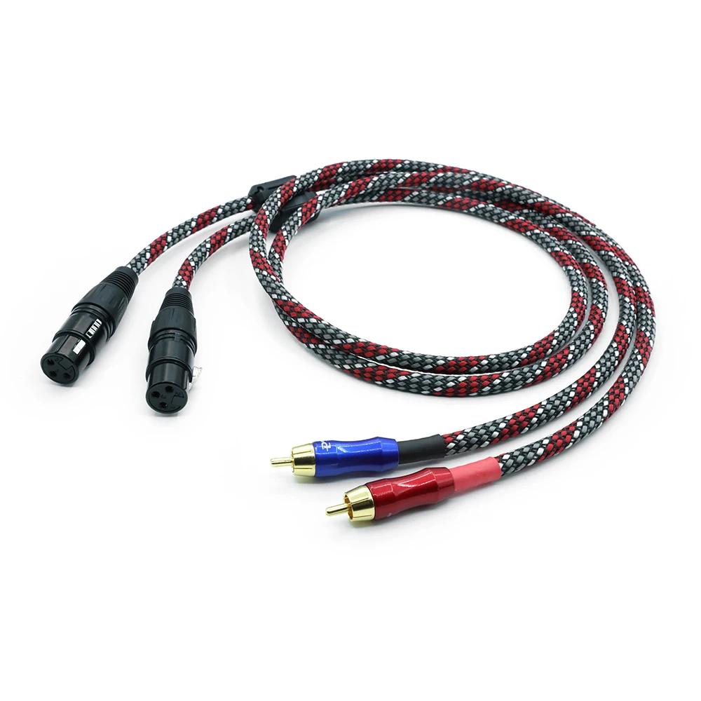 CANARE L-4E6S 5N occ copper XLR к RCA аудио интерконнекторному кабелю с разъемом NEUTRIK