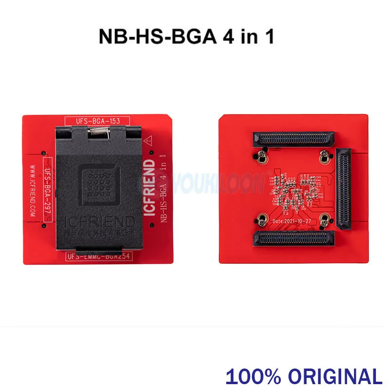 Новые оригинальные EMMC 13 в 1 адаптеры ICFriend ICs-UFS 4 с поддержкой розетки UFS BGA254 BGA153 BGA297