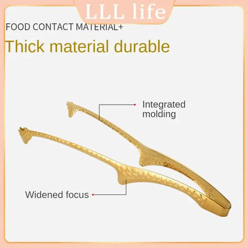 

Cooking Accessories Food Integrated Molding Steak Fried Clip Food Pliers Long Handle Barbecue Clip Durable And Durable