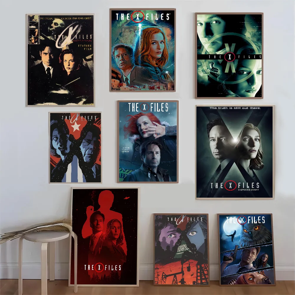 Фильм ужасов X-Files постеры эстетика классические с фильмами водостойкая бумажная