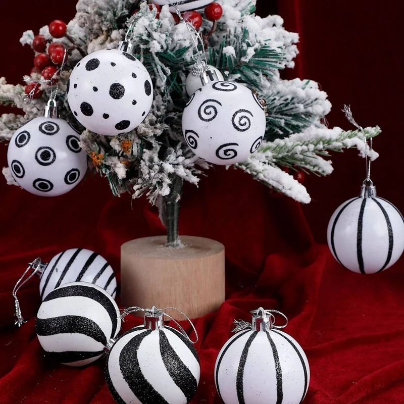 6 шт. Рождественские елочные украшения набор украшений для осеннего декора на