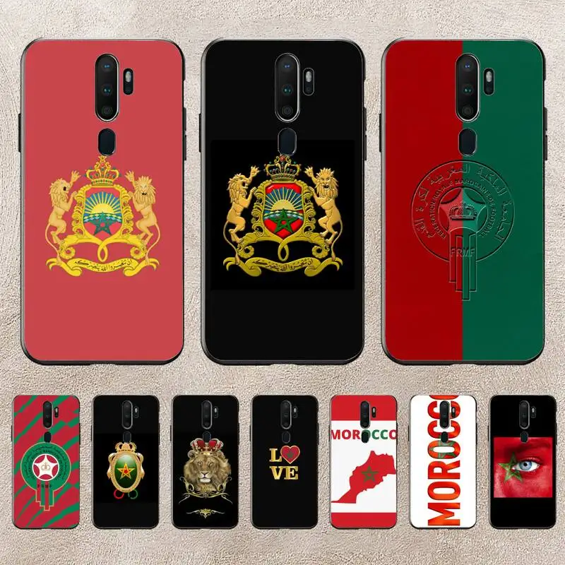 

Morocco Flag Passpo Phone Case For Redmi 9A 8A 6A Note 9 8 10 11S 8T Pro Max 9 K20 K30 K40 Pro PocoF3 Note11 5G Case