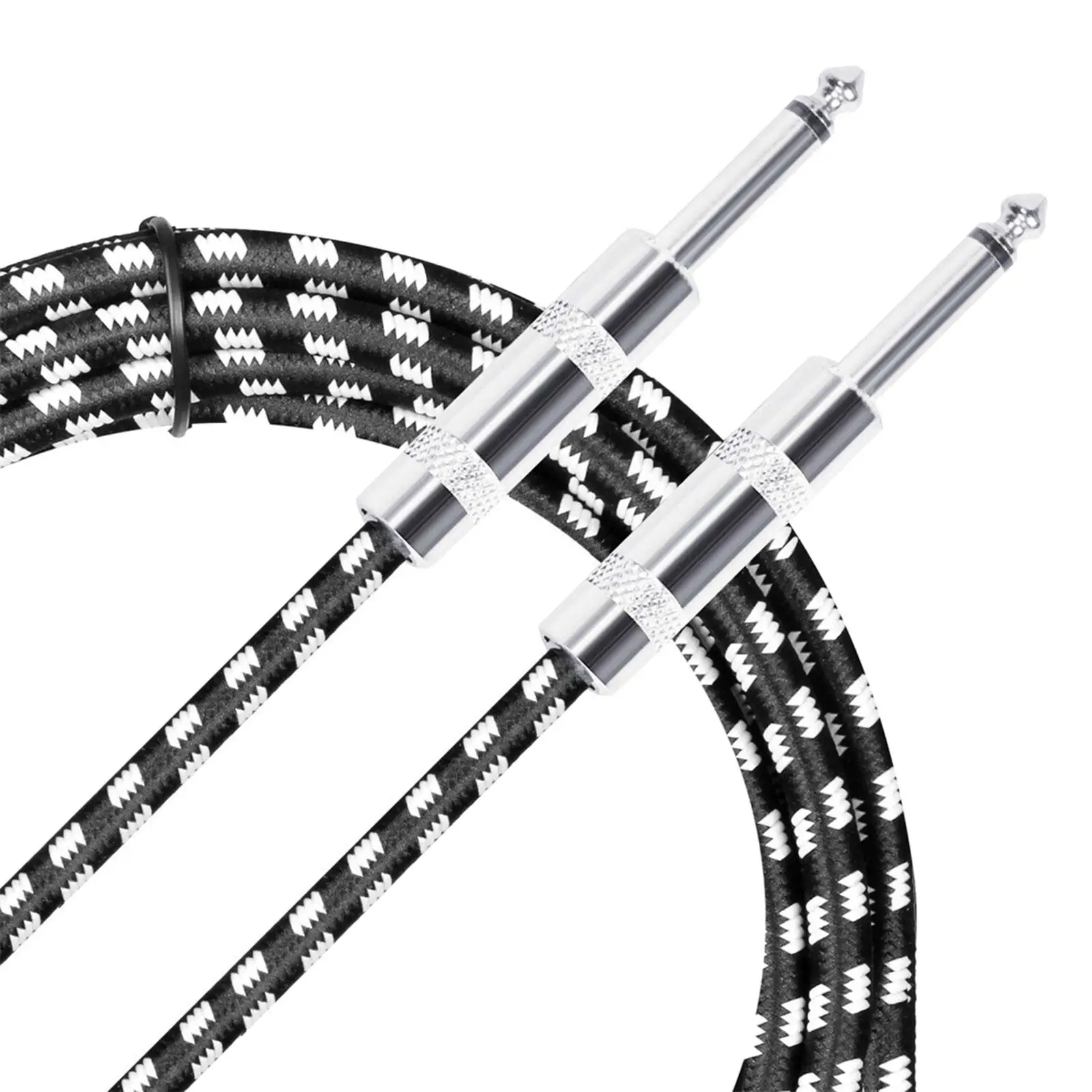 

Guitar Cable Male to Male Noise Reduction Guitar Amp Cord for Ukulele Equalizer Electronic Piano Electric Guitar Amplifier