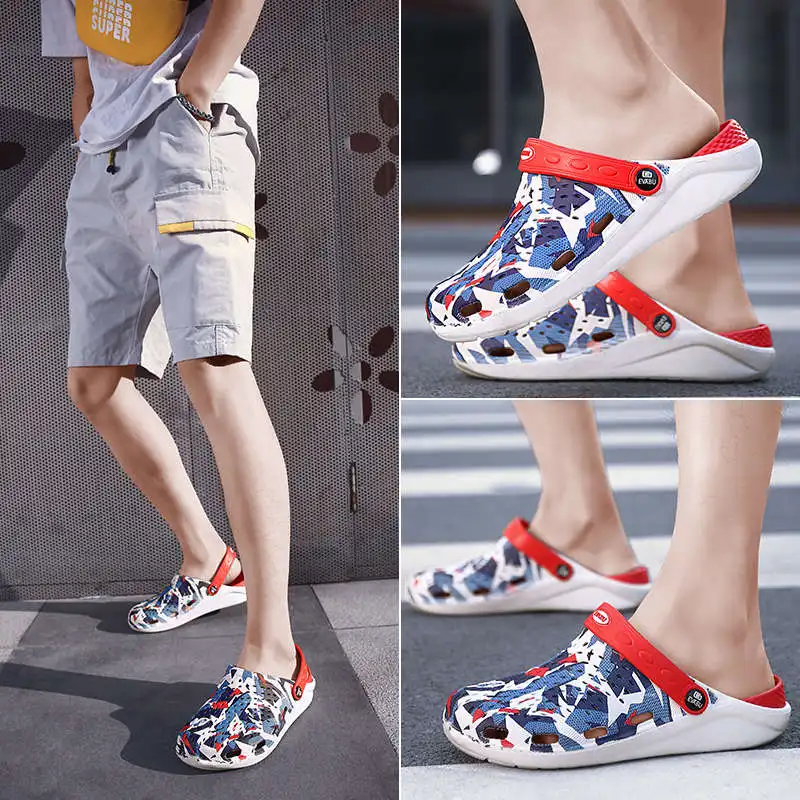 

Cushions Summer Man Slippers With Rubber Sole Men's Shoes Trend 2021 Clog High Heel Sandals Platform Boy Tennis Soft Soles Gym