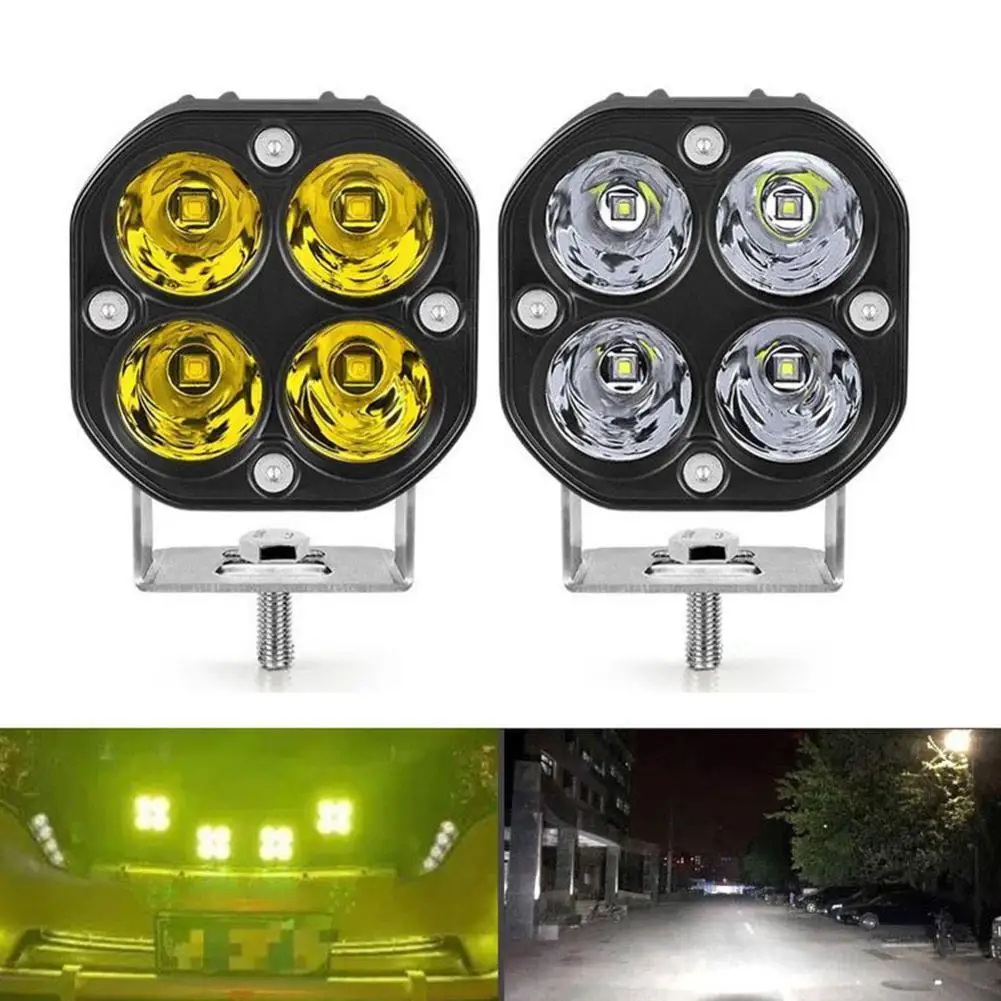 

40 Вт Светодиодный рабочий свет светильник свет s, мотоциклетный прожектор для внедорожника, грузовика, внедорожника, квадроцикла, лодки