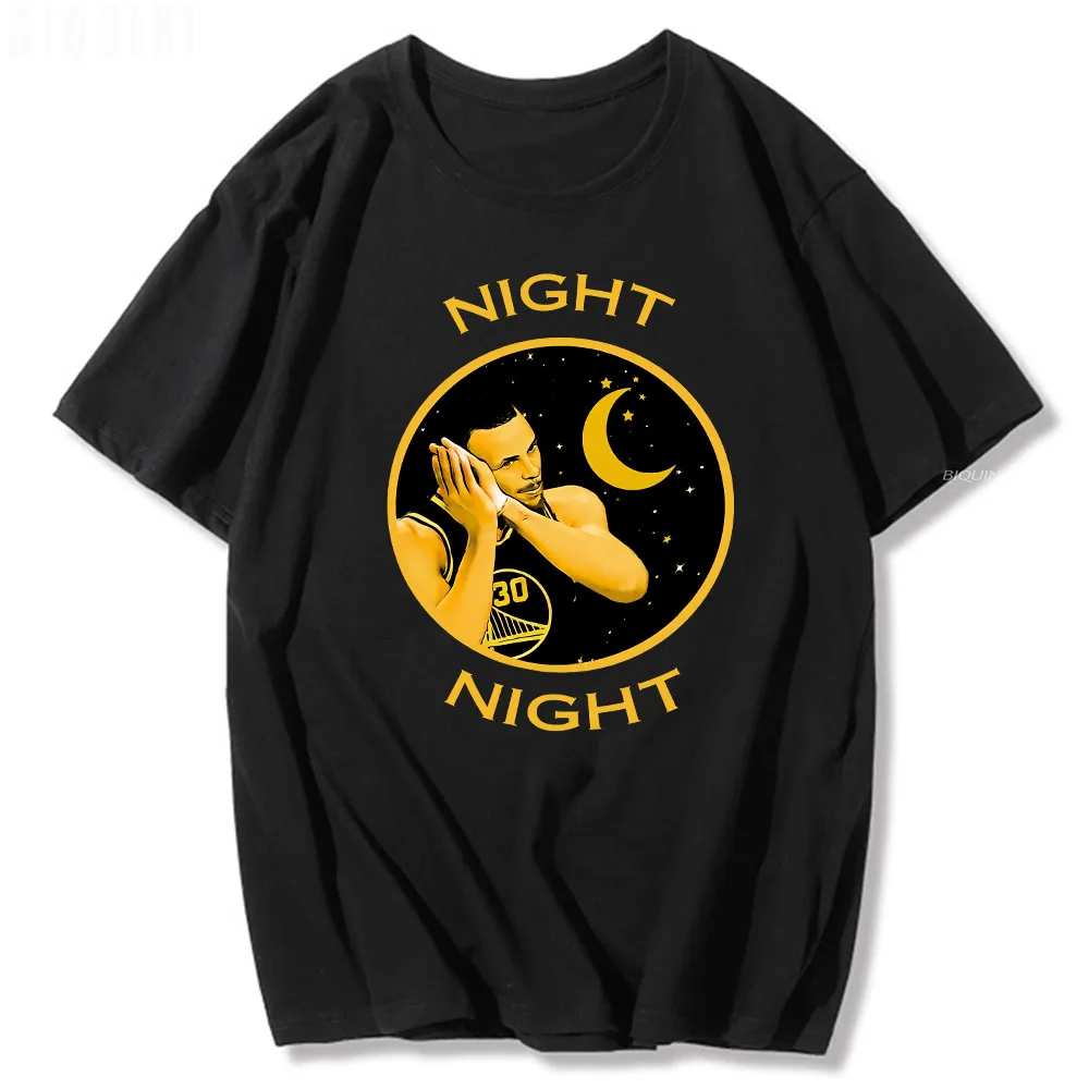 

Basketball Retro Night Night Print T Shirt Stephen Curry Tshirt for Men 100 Cotton EU Size Tops Streetwear Casual Tee Aldult 3XL