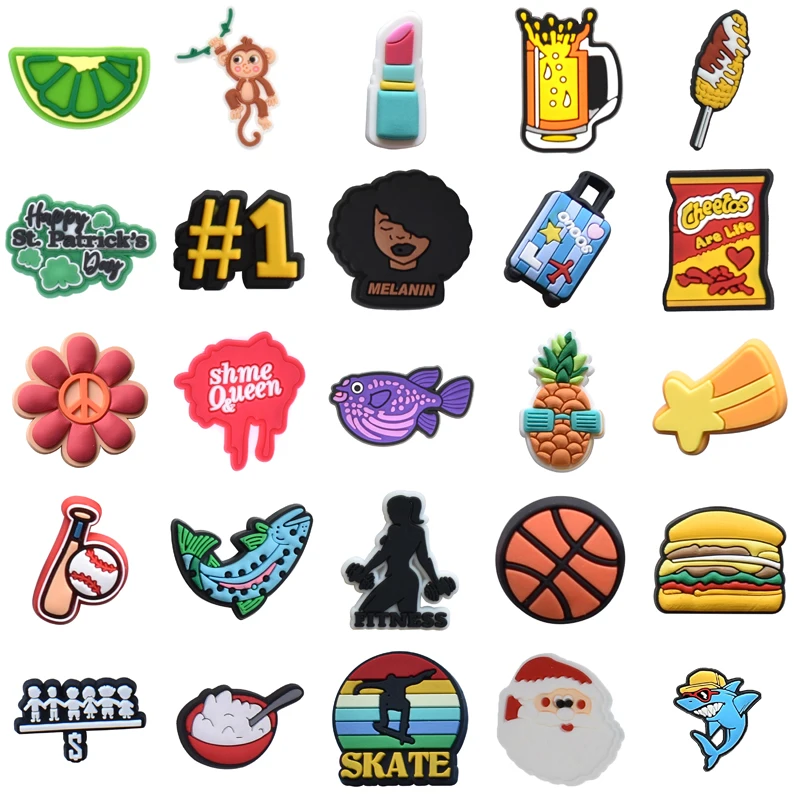 

Kids Men Wholesale Bulk Para Pins Boy Women Charm Girl Shoes Accessories Gifts Decorations for Crocs Shoe Charms Packs Set Jeans