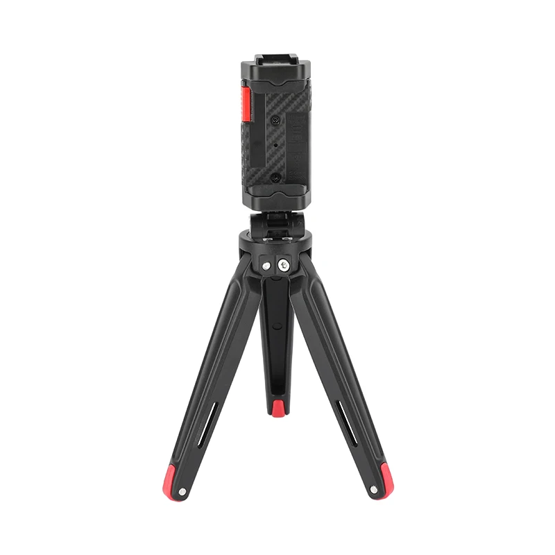 

CAMVATE Foldable Mini Tripod Tabletop Bracket With Adjustable Smartphone Clip Mount For Photography Travel Video Photo