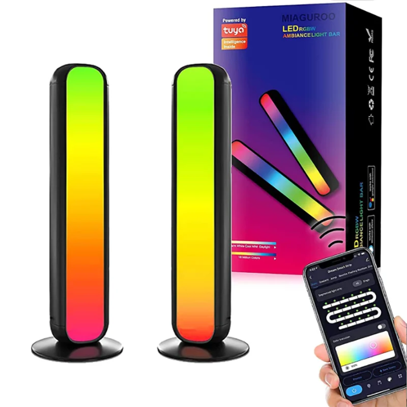 

LED Fill Light RGB Lamp Colorful Atmosphere Night Lights Photography Lighting Stick For TV Wall Computer Game Room Decoration