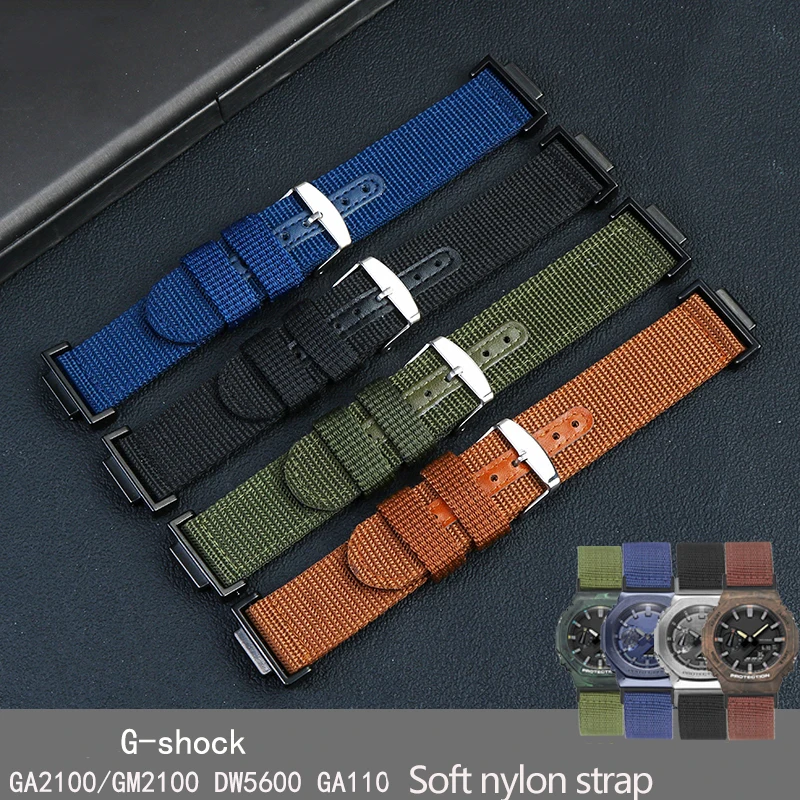 Ремешок для часов Casio GShock GM2100 GA2100 GA2110 DW5600 GW-5000 5035 модифицированный дышащий