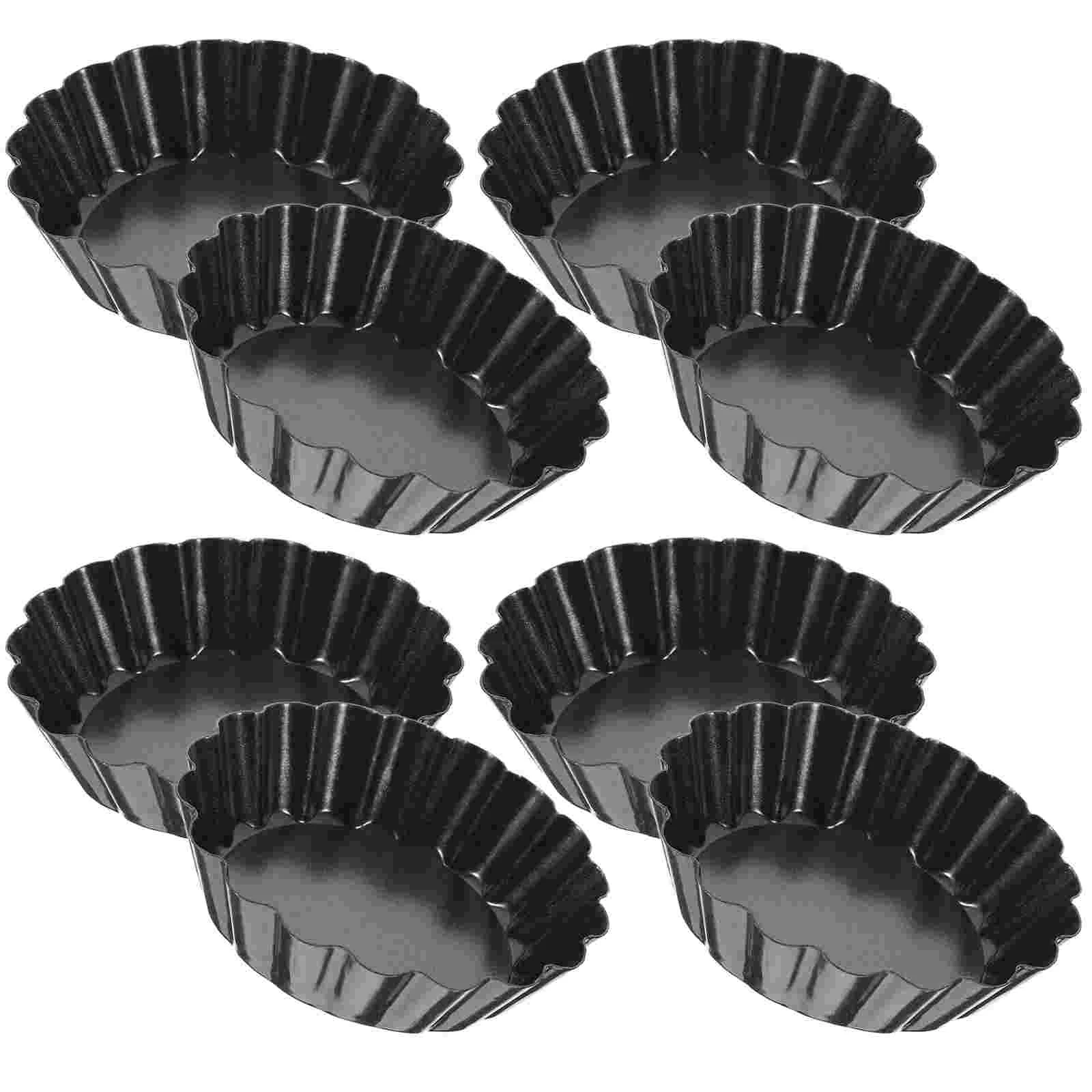 8 шт. противень для яичного пирога мини-формы выпечки кекс со съемным дном жаровня