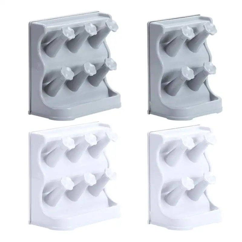 

4/6 мест домашний пластиковый подстаканник для слива воды и стенной подвесной стеллаж для хранения кухонные инструменты для хранения стойки Держатели