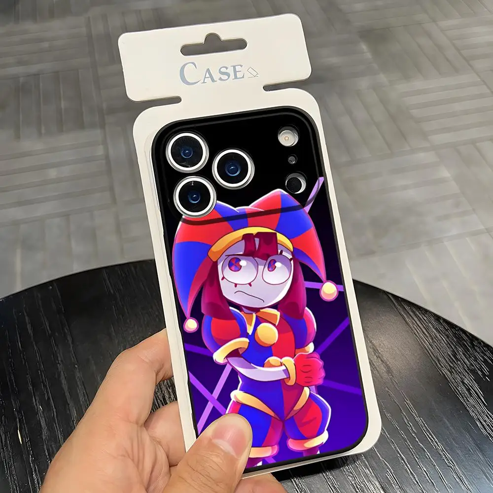 Фото Удивительный чехол для телефона D-Digital Circus для iPhone 17 Pro Max, 15, 16e, 13, 14, 12 Mini, 11, Xr, X, Xs Pro Max, 8, 7 Plus, задняя крышка №3