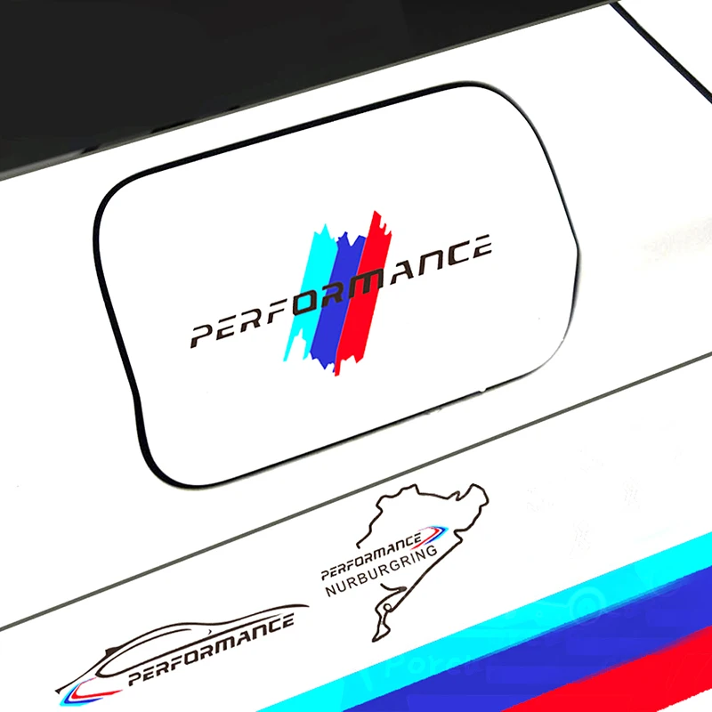 

Car Fuel Tank Cap Sticker Racing Road Nurburgring Performance Decal for Car Bumper Window Motorcycle Helmet Trunk Surf Camper