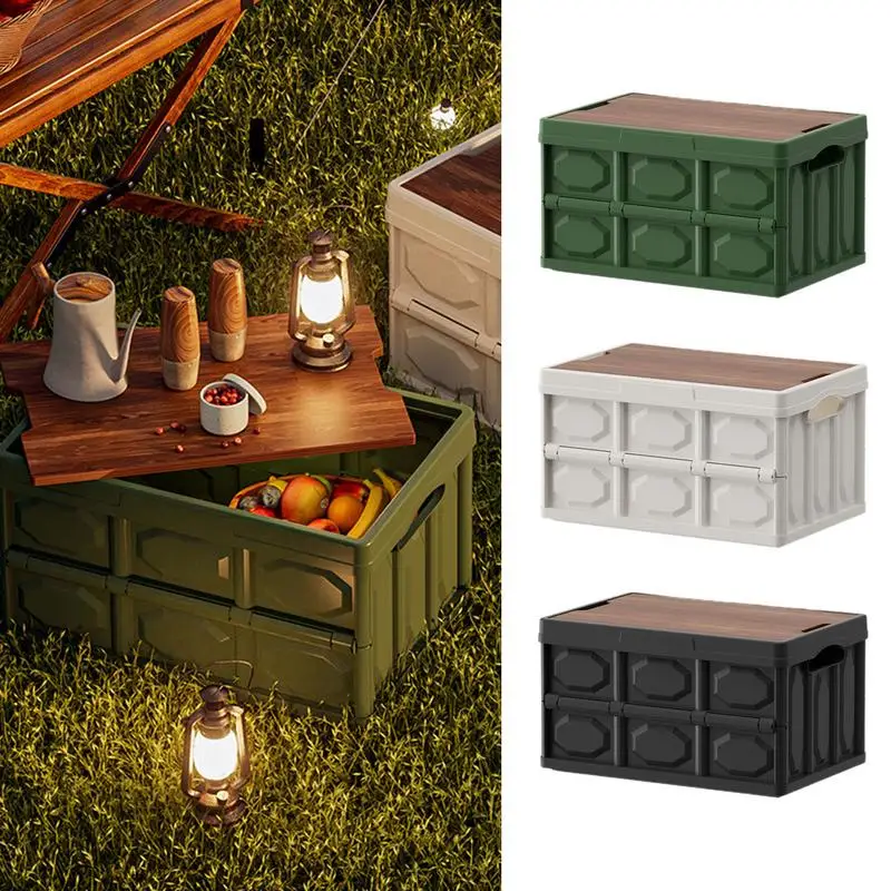 Складной органайзер для кемпинга складная коробка 20 л на открытом воздухе одежды