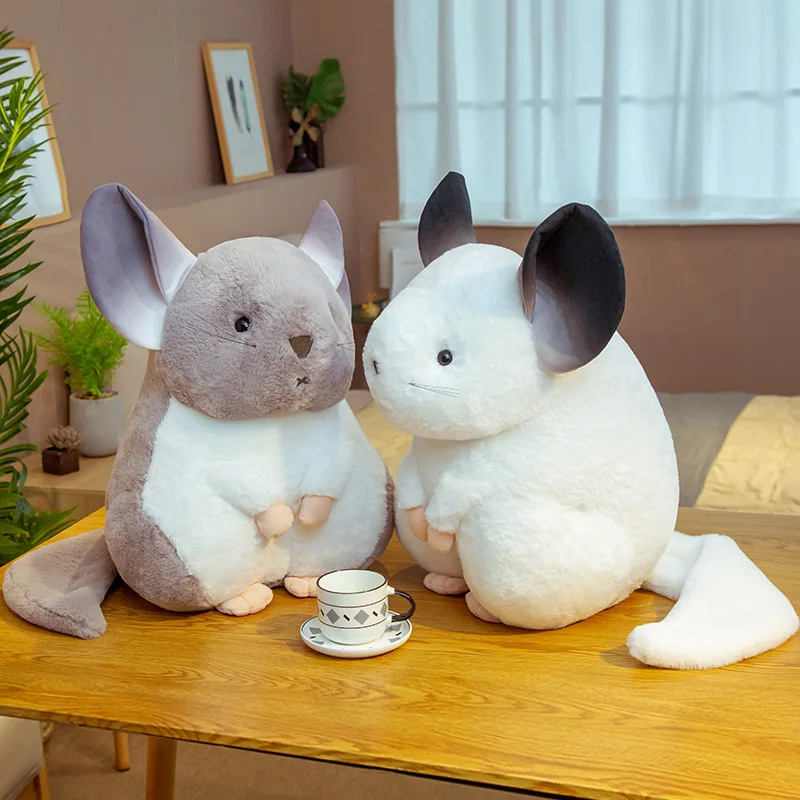 

25-35cm Cute Cute Hamster Doll Kawaii's Plush Stuffed Animal Throw Pillow Children's Birthday Gift Toys Family Room Decoration