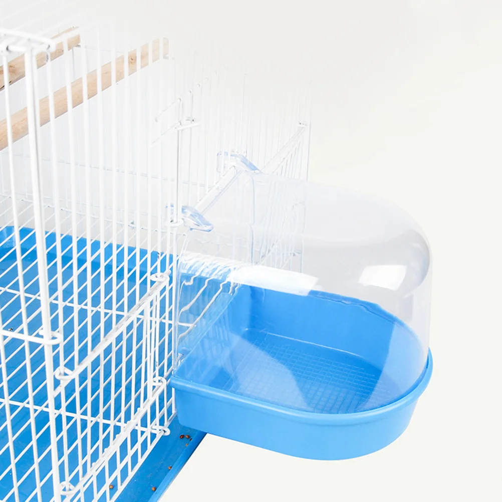 

Bath Bird Cage Birds Caged Cages Cockatiel Canary Accessories Parakeet Parrot Parakeets Parrots Covered Cleaner Dispenser