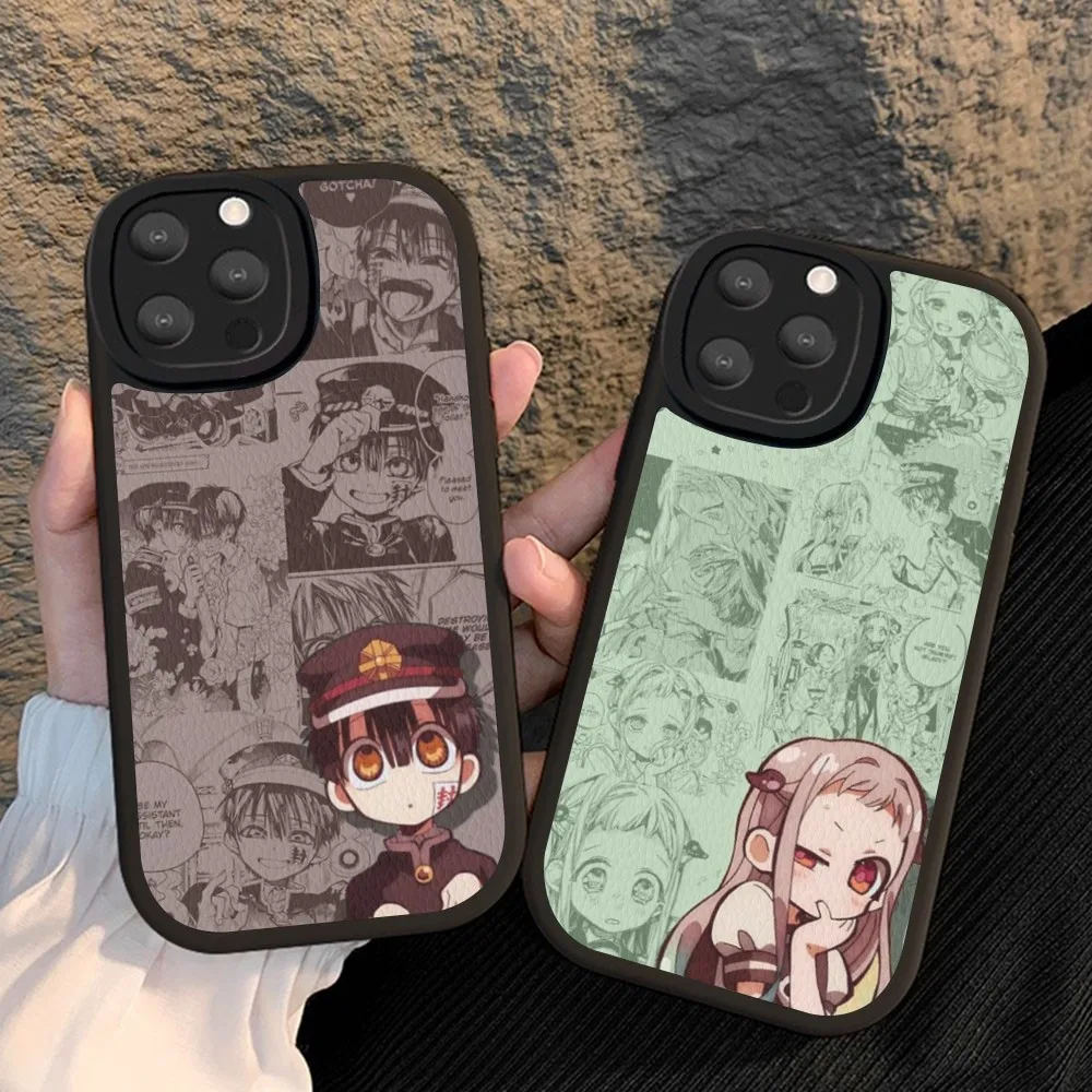 Чехол для телефона Hanako Kun из жесткой кожи iPhone 16 15 14 13 12 Mini 11 Pro Max Xs X Xr 7 8 Plus Fundas