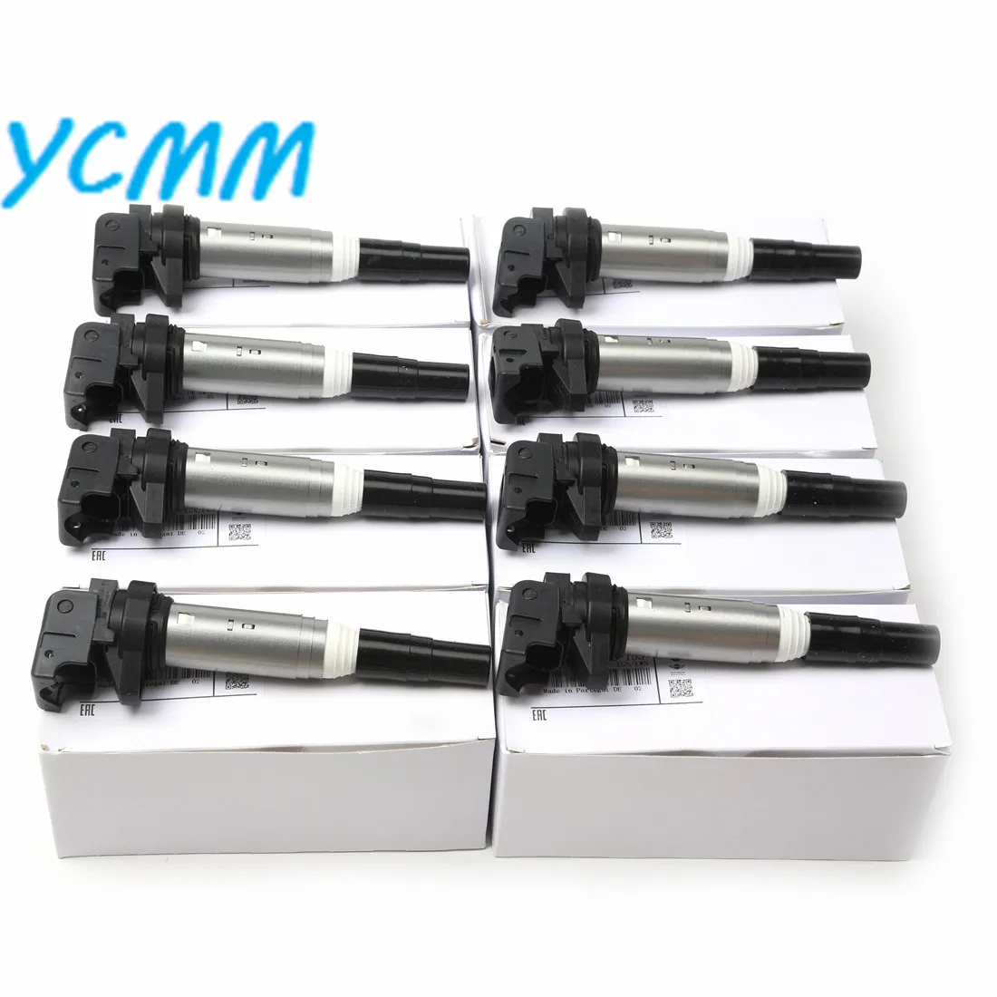 

8PCS Engine Ignition Coils Set 12137594937 For BMW 550i xDrive 650i N63 B44 A M6 750i xDrive 50i 2010-2013 X5 4.4i 7 562 744