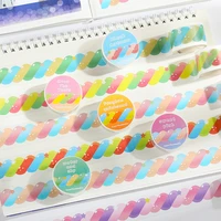 ins cute sweet colored marshmallow washi tape creative sealing sticker hand account stationery diy masking decorative tape 3m