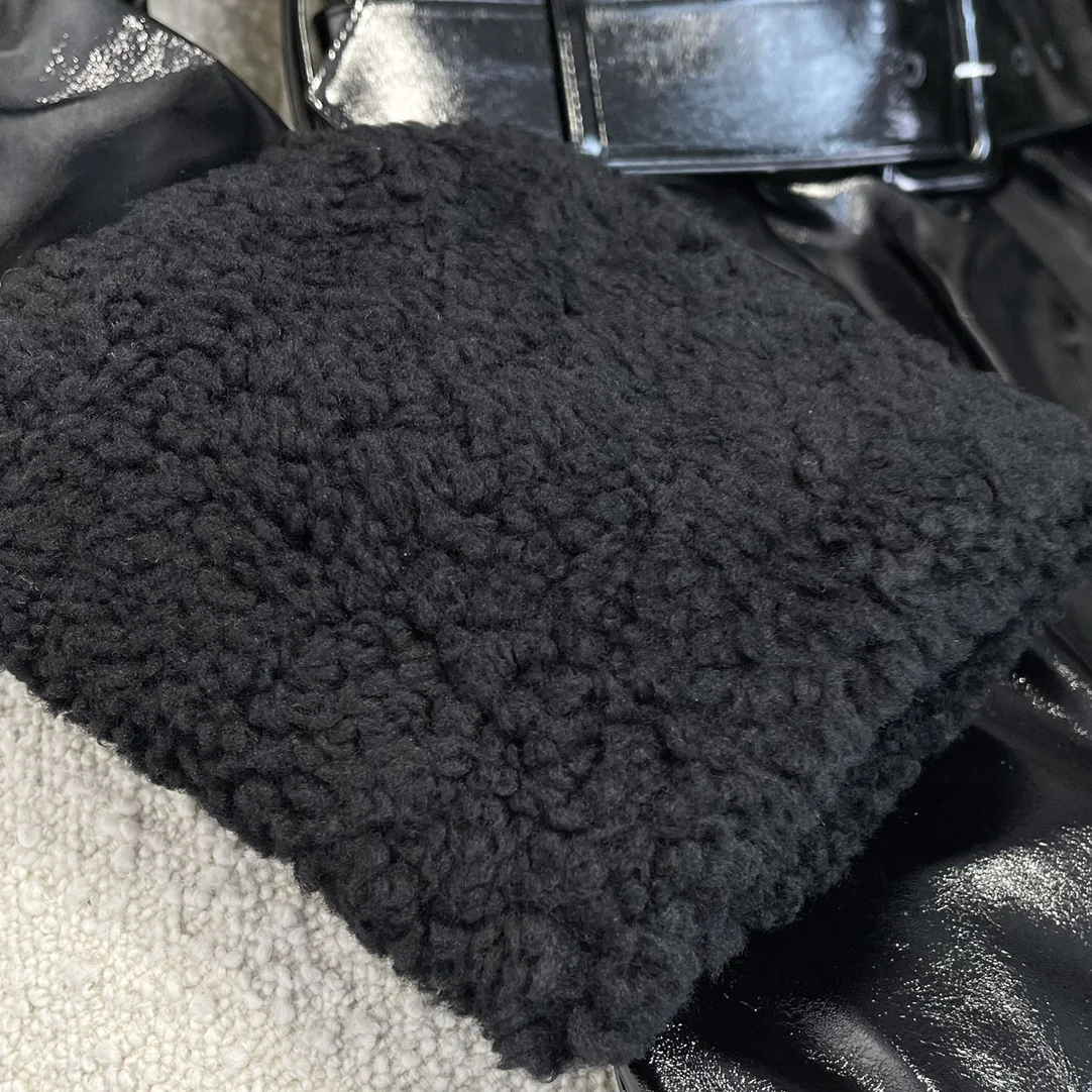 Black Faux Leather Long Jacket Women 2022 Autumn Winter Top Quality Full Sleeve Windbreakers