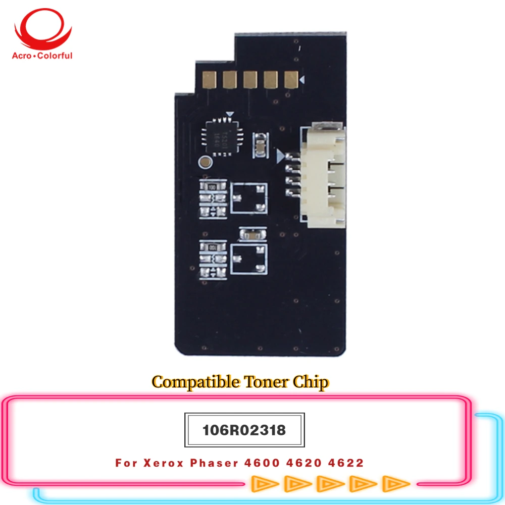 

40K Compatible 106R02318 Toner Chip For Xerox Phaser 4600 4620 4622 Laser Printer
